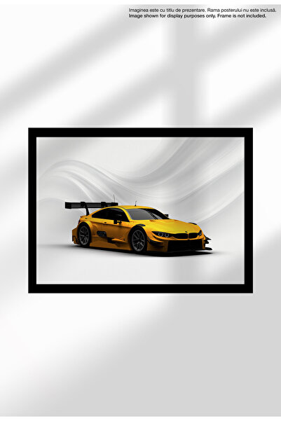 21mxm Poster Canvas cu Mașină Sport - Print Digital - 1542 M4 DTM 2015 Race C...