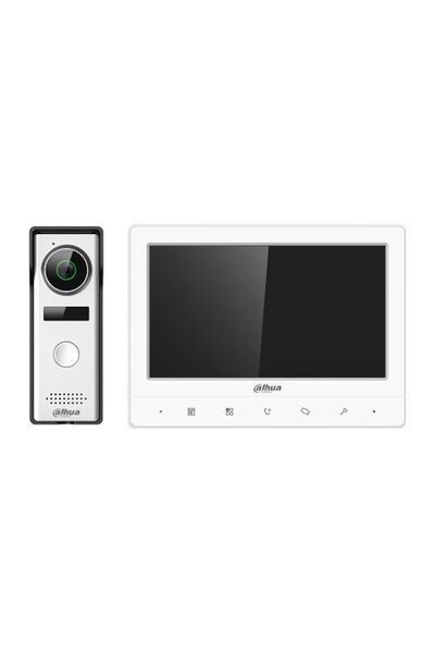 DAHUA 1.3MP 1-family Auto IR 7-inch Video Intercom Kit - KTA02