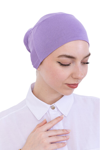 Modish Group Practical Bone Cotton Hijab Inner Bonnet, Ready-To-Wear Viscose Hat for Headscarf, for Prayer Daily Use