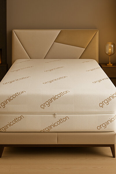 Elyaf Sepeti Organicotton Fermuarlı Yatak Kılıfı Çıkarılabilir, Yıkanabilir, ...