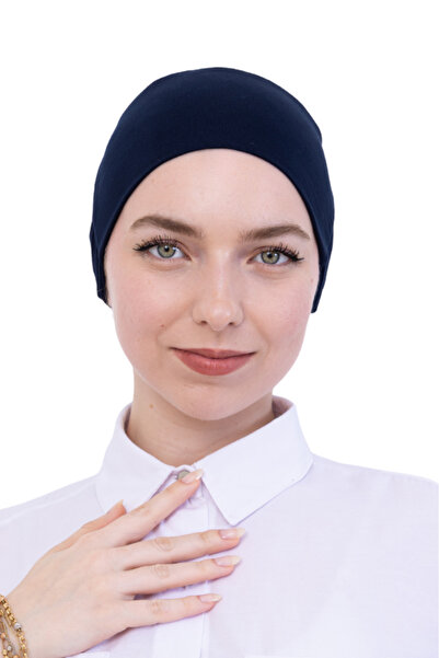 Modish Group Practical Bone Cotton Hijab Inner Bonnet, Ready-To-Wear Viscose Hat for Headscarf, for Prayer Daily Use