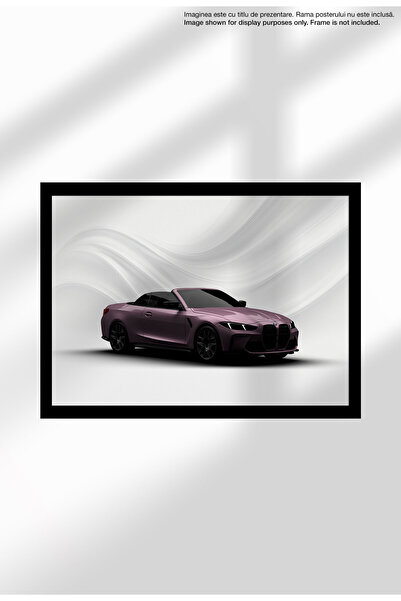 21mxm Poster Canvas cu Mașină Sport - Print Digital - 1744 M4 2025 G83 Velvet...