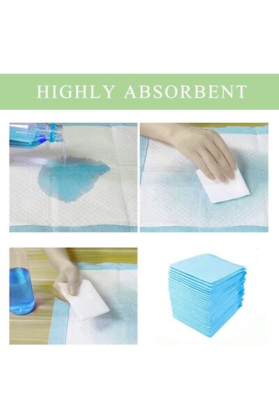 Generic Disposable Baby Changing Pads, Soft Waterproof Breathable Leakproof, Portable (100 pcs, 33×45 cm)