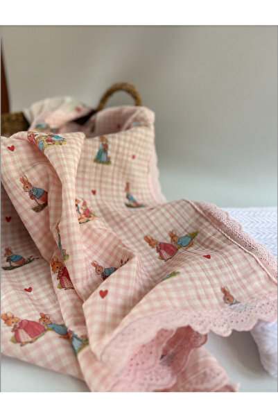 Petite Étoile Organik 3 lü Set Müslin Örtü ve Pike