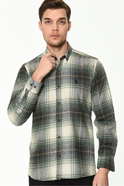 Dewberry G902 Men's Shirt-Green