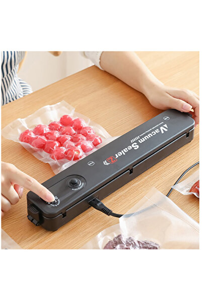 OEM Vacuum and food sealing machine, 90W power, compact, low noise, black color