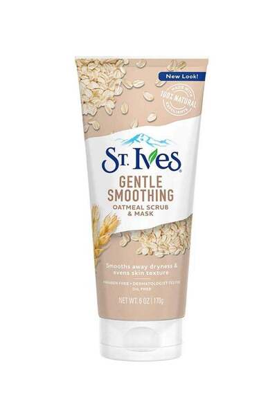 St. Ives مقشر الوجه اللطيف والمنعم بالشوفان 170 جرام