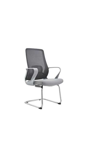 DEC44 Fixed office chair with a mesh design in different colors