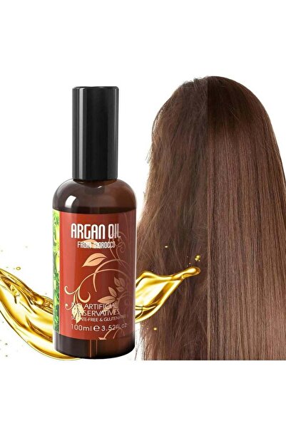 Argan Oil أرجان أويل زيت عناية يومي مثالي لجميع انواع الشعر وله خاصية إحياء ا...