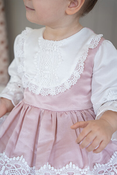 ALYRA Φόρεμα για κοριτσάκι με μακρυμάνικο vintage φουσκωτό σατέν για γενέθλια Ειδική ημέρα Γάμος Παιδικό φόρεμα για διακοπές