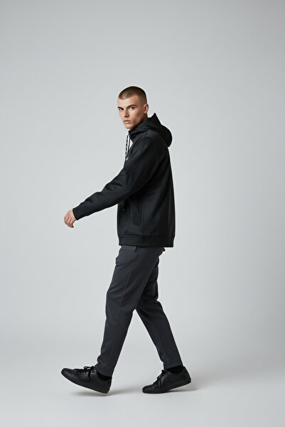 Butik Slim Fit Scuba Stretch Fabric Tracksuit Top