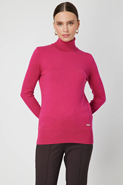ON TRİKO Pulover tricotat cu guler înalt 63503-26K