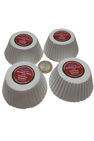 BEAUTİFULFOOOD Beautiful Food 10 Adet Yumurta Kabuklu Gaga Mineral Blok