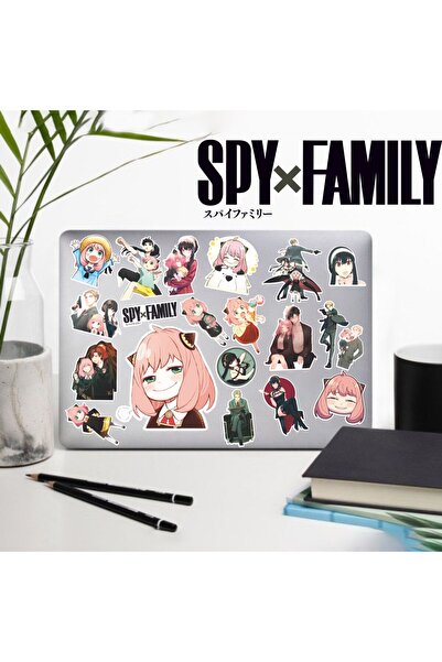 hediyenebak Set naljepnica sa temom Spy x Family | Naljepnice za laptop, plan...