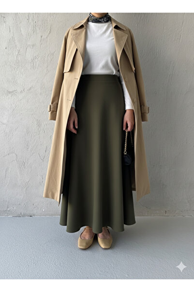 CNG MODA Puff Scuba Fabric Skirt