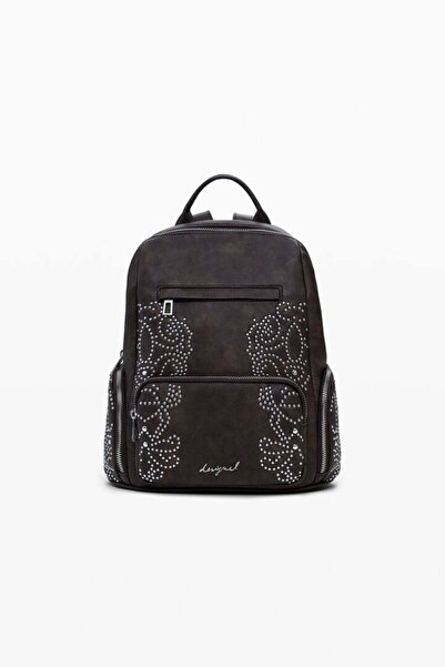 Desi Small backpack with studded pockets