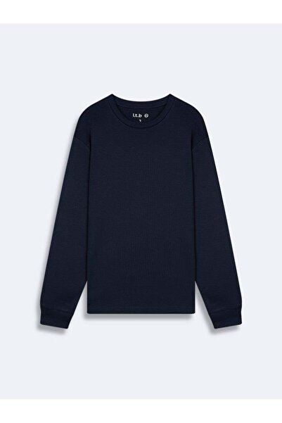 Ltb Φούτερ Mıhele New Crew Neck με μακρύ μανίκι και κανονική εφαρμογή