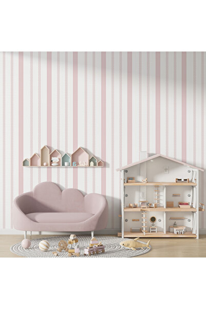 Tasarım Pembe Mini Pötikare Desen Minimal Desen Takibi Zarif Bebek & Çocuk Od...