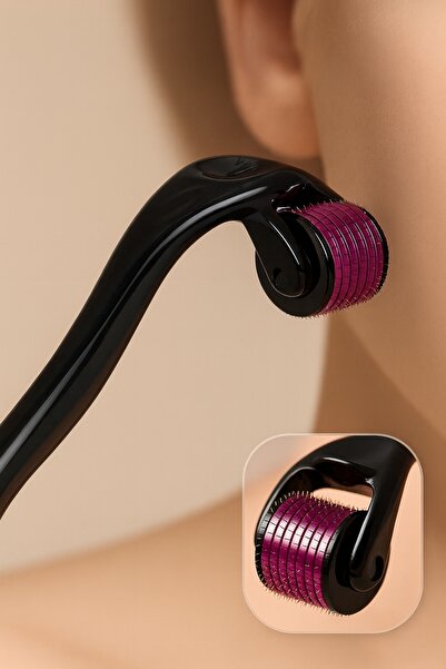 Eco Lounge Derma Roller System İnce Çizgi, Leke ve Gözenek Görünümü İçin Tita...