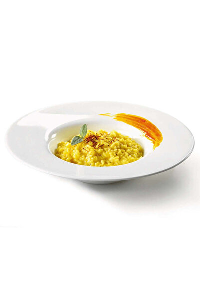 dealshopromania Set de 6 farfurii pentru paste opal, 26,6 cm, albe, durabile și elegante