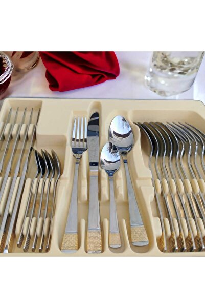 dealshopromania Set de tacâmuri pentru 6 persoane 24 piese Ediție limitată It...