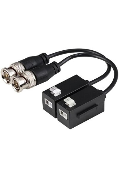 DAHUA Set of 2 passive video baluns PFM800-4K, 1ch, Max 4K, HDCVI/TVI/AHD/CVBS