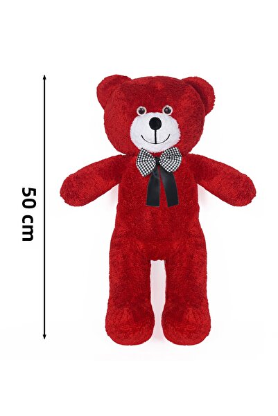 Özgüner Oyuncak 50 cm Plush Teddy Bear with Bow Tie Detail – Soft and Adorable Toy