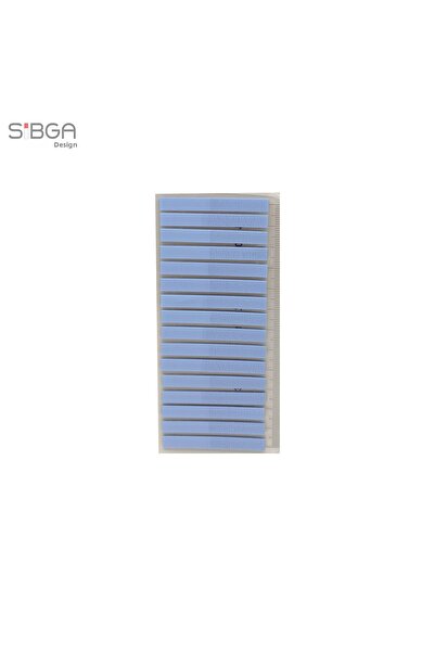sibga tasarım Blue Thin Strip 320 Sheets Transparent Color Postit Post-It Post It. Bookmark Bookmark Postit