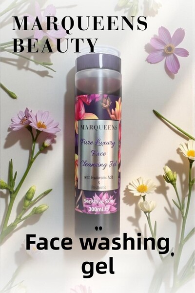 MARQUEENS BEAUTY Hyaluronic Acid & Post Probiotic Face Wash Gel