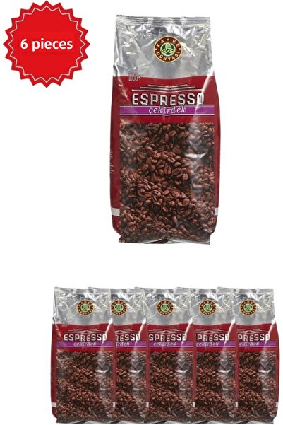 Kahve Dünyası Espresso Coffee Beans 1 kg X6 Pieces |   For Professional Use
