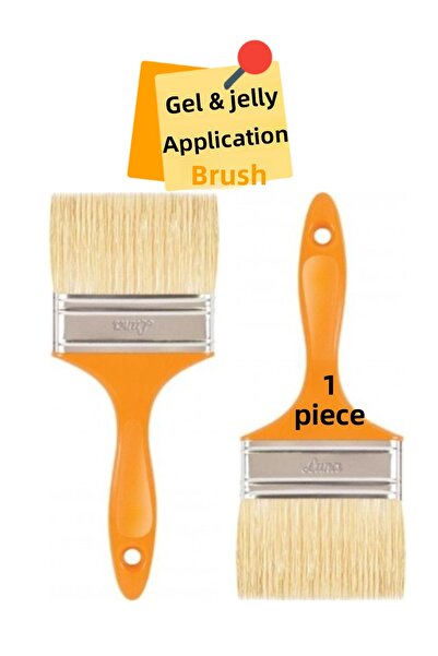 Drexpress Tire Shine Jelly Application Brush Long Lasting Easy to Clean Practical Does Not Take up Space 1 Pcs