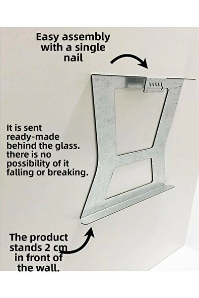 TAULART New York Glass Painting Times Square Lights and Airplane Silhouette Glass Painting – Modern Cityscape Painting