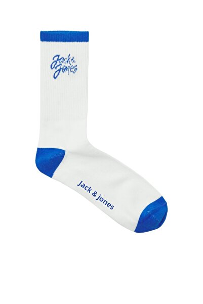 Jack & Jones Jaccal Logo Tennis Sock Men's White Socks - Jj12252044