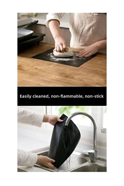 Bymarka ورق فرن قابل للغسل وغطاء شواء (معتمد من وزارة الزراعة والغابات) - 3 قطع