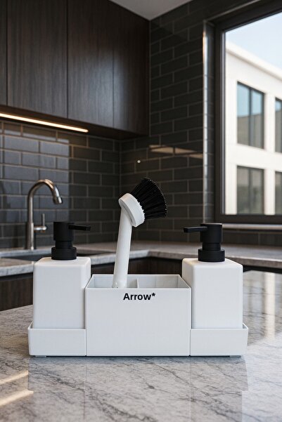 Tuğrastore Σετ σαπουνιέρας από ακρυλικό Soft Touch Premium