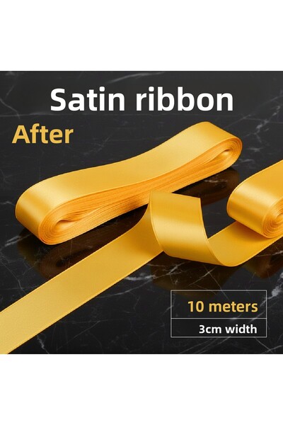 hdcw 10 METRI - 3 CM PANGĂ DE SATIN, DECORARE, PETRECERE, MARIJĂ, INVITAȚIE, ...