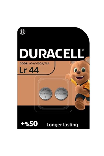 Duracell Baterie LR44, 1,5V, sada 2 kusů