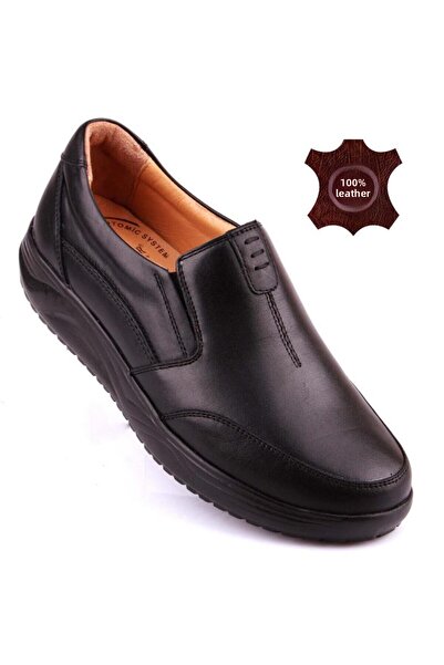 DETECTOR 100% Genuine Leather Orthopedic Ultra Soft Comfortable Flexible Daily Men's Walking Shoes 600-2