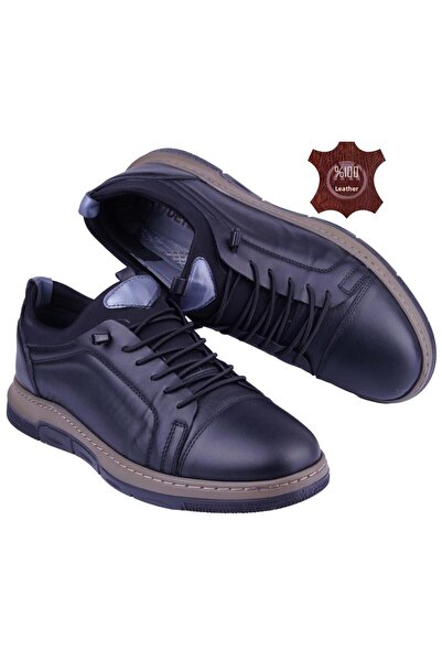 DETECTOR Ανδρικά παπούτσια ορθοπεδικά από γνήσιο δέρμα ALV640