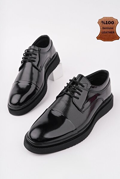 MUGGO Marcel Garantat Pantofi ocazional pentru bărbați, clasici, din piele na...