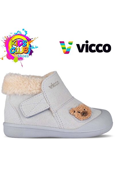 Vicco Kind First Step Baby Ortopedické dětské boty šedé
