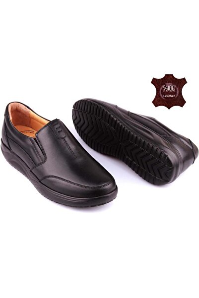 DETECTOR 100% Genuine Leather Orthopedic Ultra Soft Comfortable Flexible Daily Men's Walking Shoes 600-2