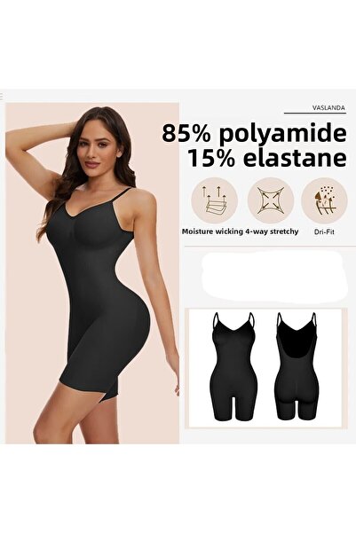 Esbersi Women's Neck Corset Full Body Firming Full Length Gathering Corset for Belly, Basen, Breast