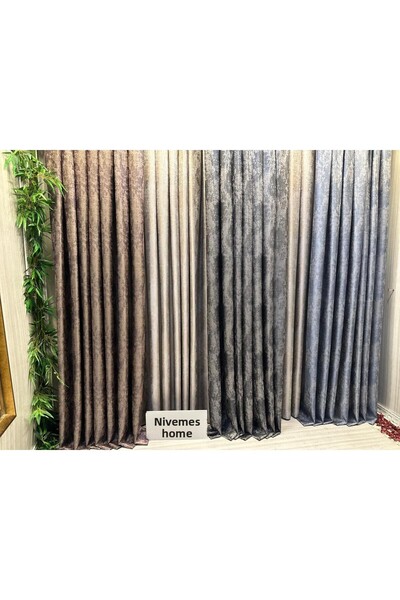 NİVEMESHOME PERA V-5401 - ستارة خلفية مطوية 1/3 سيك APM