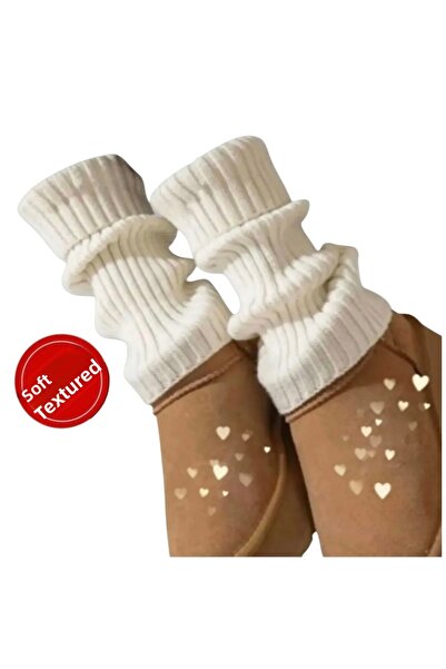 EMKA GİYİM 100% Ακρυλικό Premium Knitwear Πλεκτό Καλσόν Ποδιών Θερμότερο Ποδιών