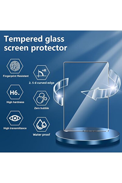 m.tk moveteck For Samsung Galaxy Tab S10 Fe Plus 13.1 Inch Screen Protector Transparent Glass Nano Flexible Unbreakable Tablet Glass 9H