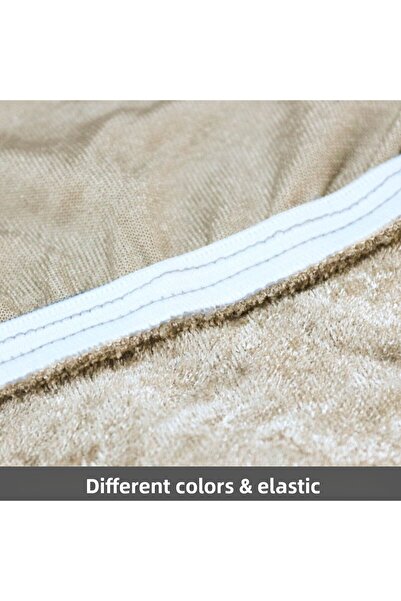 Faiend 4-Piece Quality Lycra Velvet Chair Set - Kitchen Protection Cover