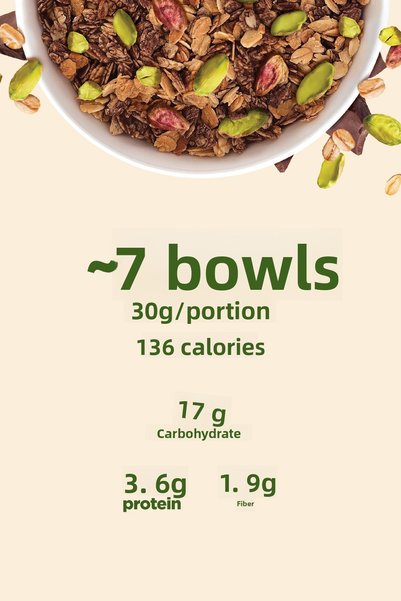 Fellas Granola - Pistachio & Cocoa (200 g)