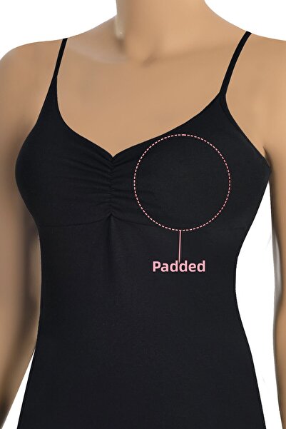 Öts Γυναικείο εσώρουχο με βαμβακερό λεπτό λουράκι στο στήθος (ΜΕ ΑΦΑΙΡΟΥΜΕΝΟ ΜΑΞΙΛΑΡΙ)