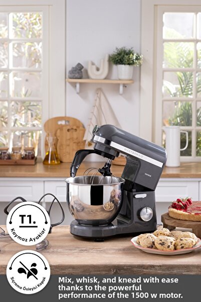 Karaca Mastermaid Chef Pro Διπλός βραχίονας σεφ κουζίνας 1500 W Space Grey